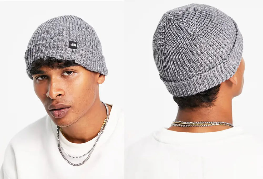 The North Face Bonnet Fisherman Gris The North Face