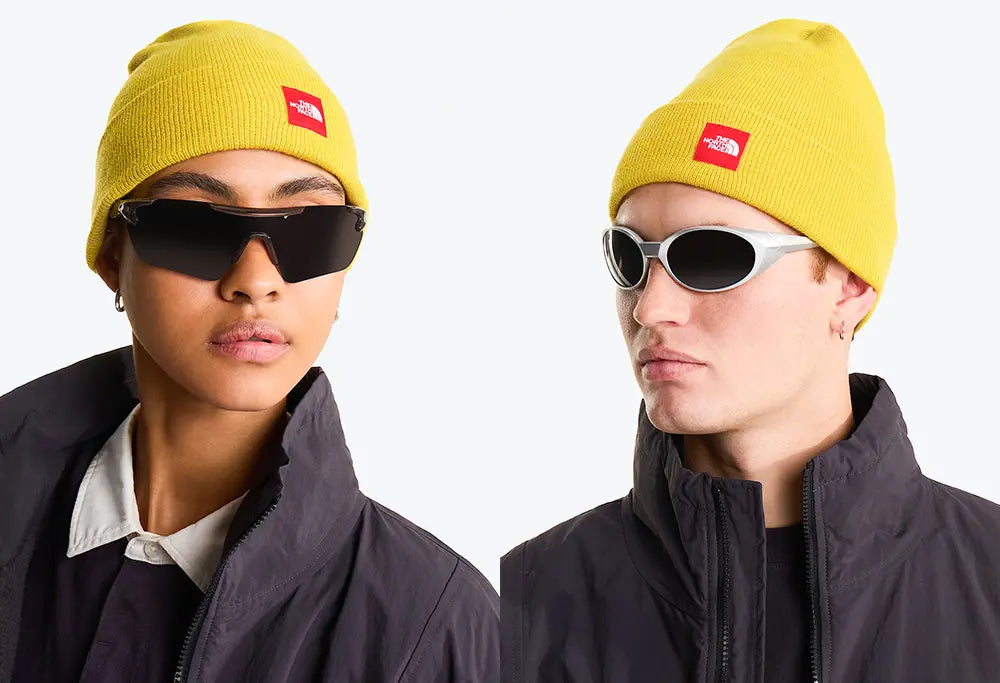 The North Face Bonnet Red Box - Jaune - The North Face