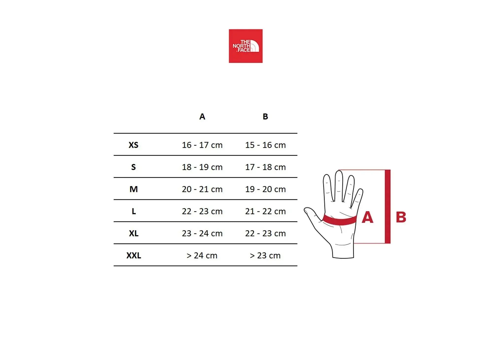 The North Face Gants apex Etip noir The North Face