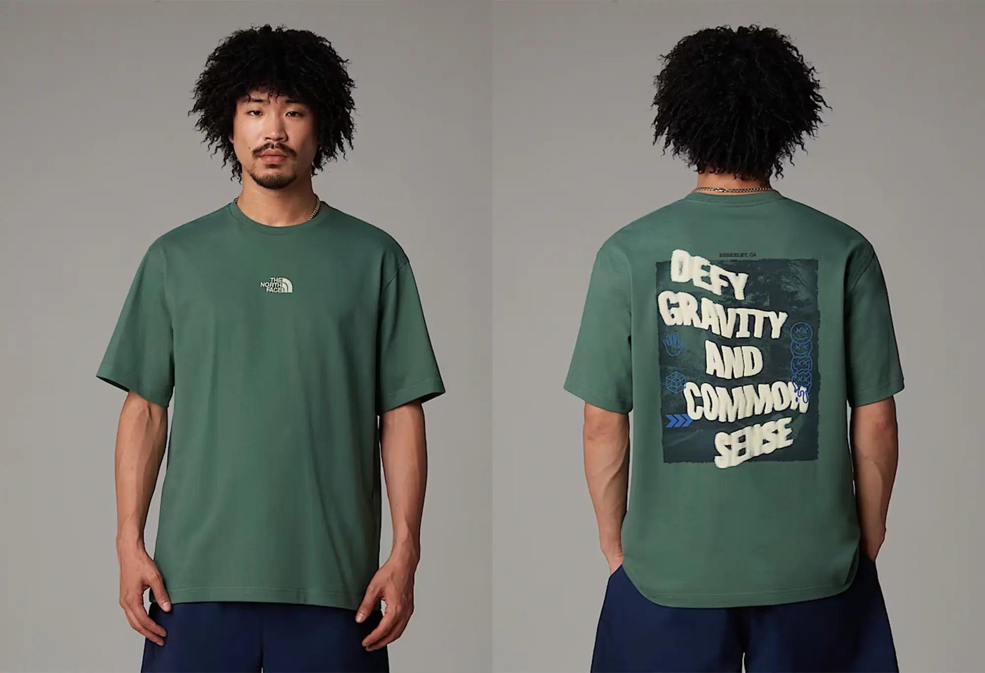 The North Face Heritage Graphic Relaxed T-Shirt Vert The North Face