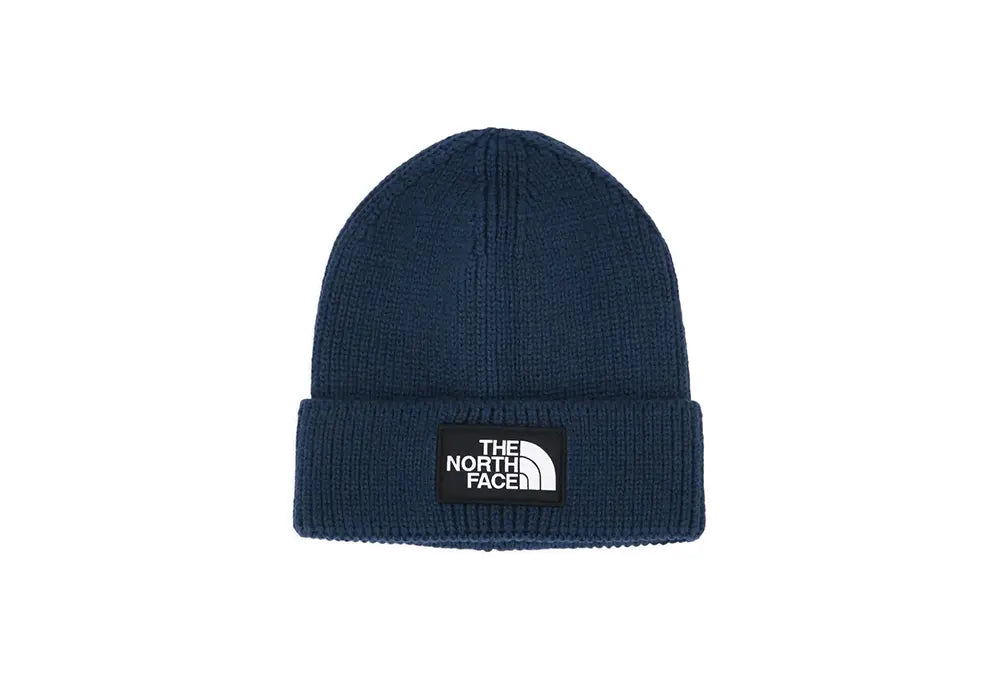 The North Face Logo Box Bonnet Navy The North Face