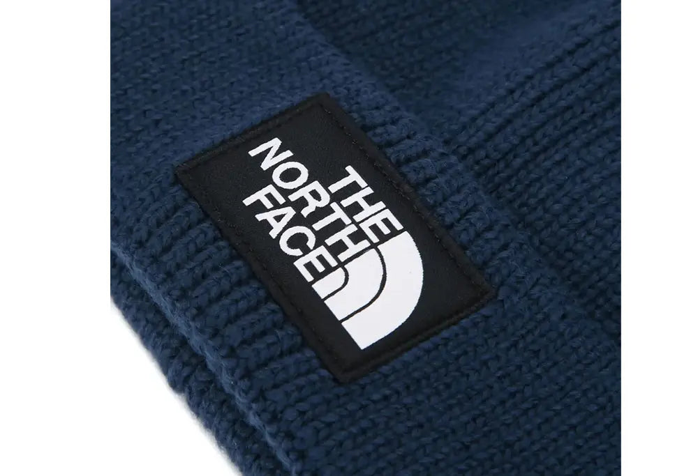 The North Face Logo Box Bonnet Navy The North Face