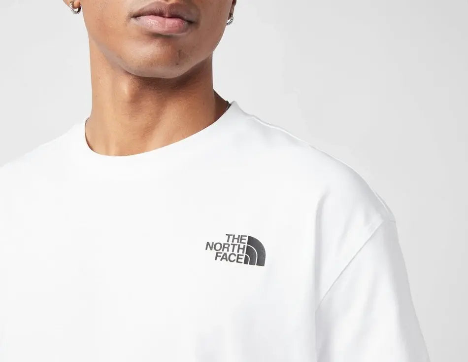 The North Face Nse Unisex Oversized T-Shirt Blanc The North Face
