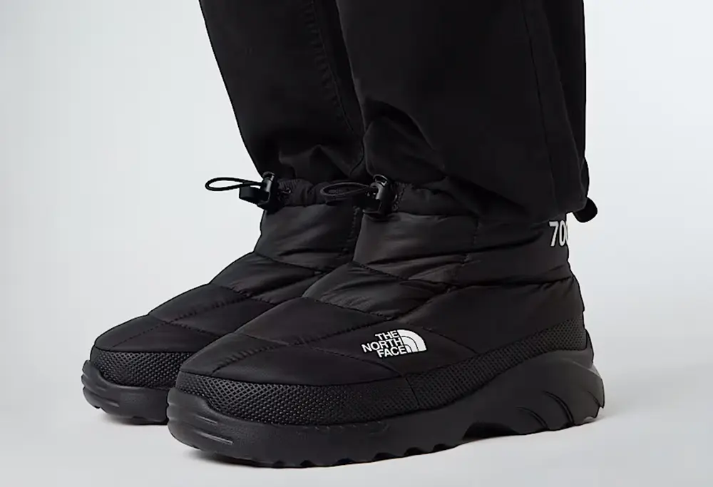 The North Face Nuptse Traction Chukka Noir The North Face
