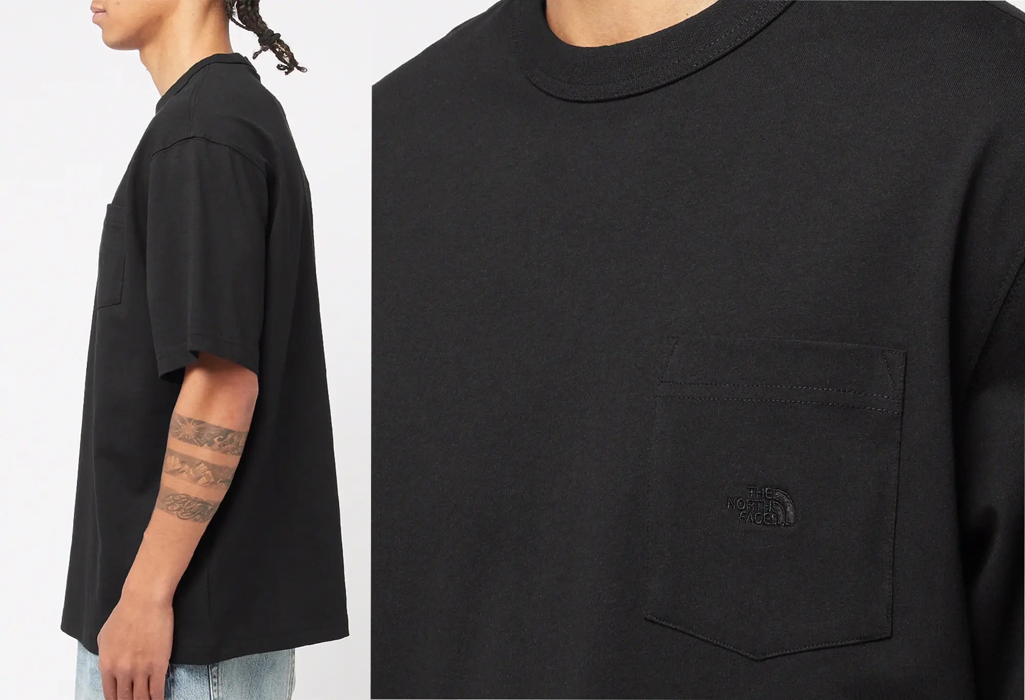 The North Face Pocket T-shirt noir The North Face