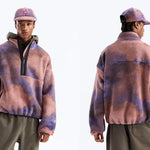 The North Face Polaire 1/2 Zip Red Box - Grounded Plum 1989 Catalogue Print - The North Face