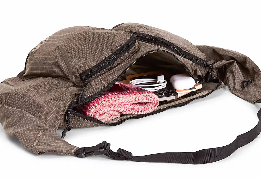 The North Face Sac sling utilitaire Never Stop - Garnet The North Face
