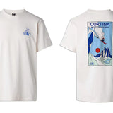 The North Face T-shirt Mountain Celebration Graphic Unisexe The North Face