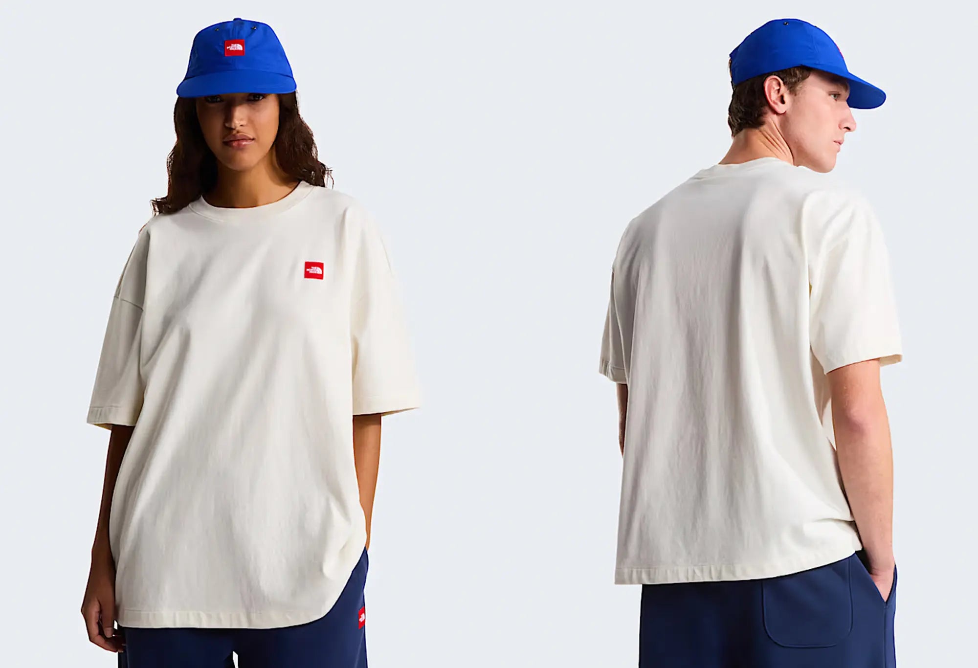 The North Face T-shirt Red Box Unisexe The North Face