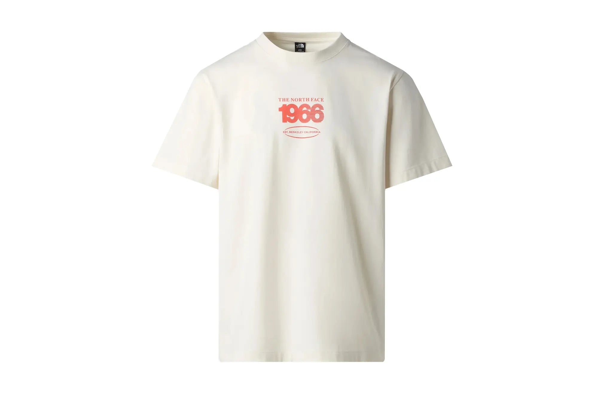 The North Face T-shirt Track Relaxed Graphic White Dune The North Face