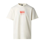 The North Face T-shirt Track Relaxed Graphic White Dune The North Face