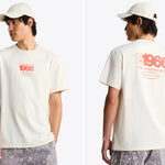 The North Face T-shirt Track Relaxed Graphic White Dune The North Face