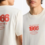 The North Face T-shirt Track Relaxed Graphic White Dune The North Face
