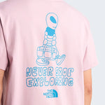 The North Face T-shirt décontracté Alien - Metal Pink The North Face