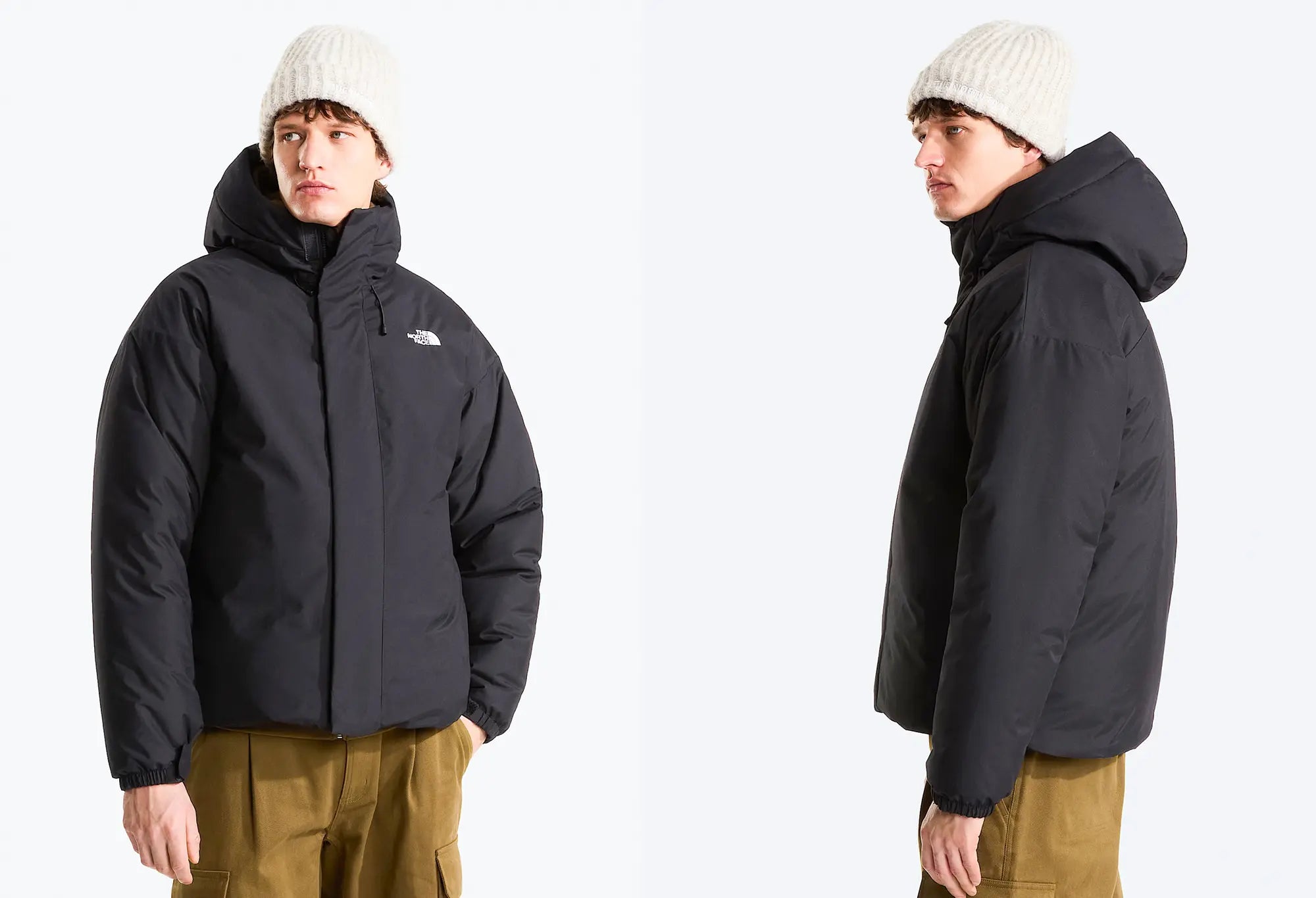 The North Face Veste Doudoune oversize - Black - The North Face