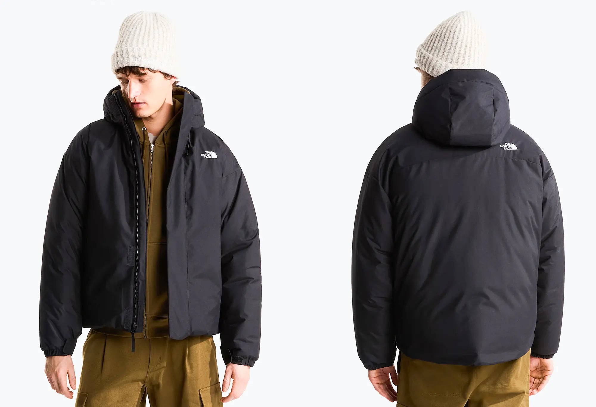The North Face Veste Doudoune oversize - Black - The North Face