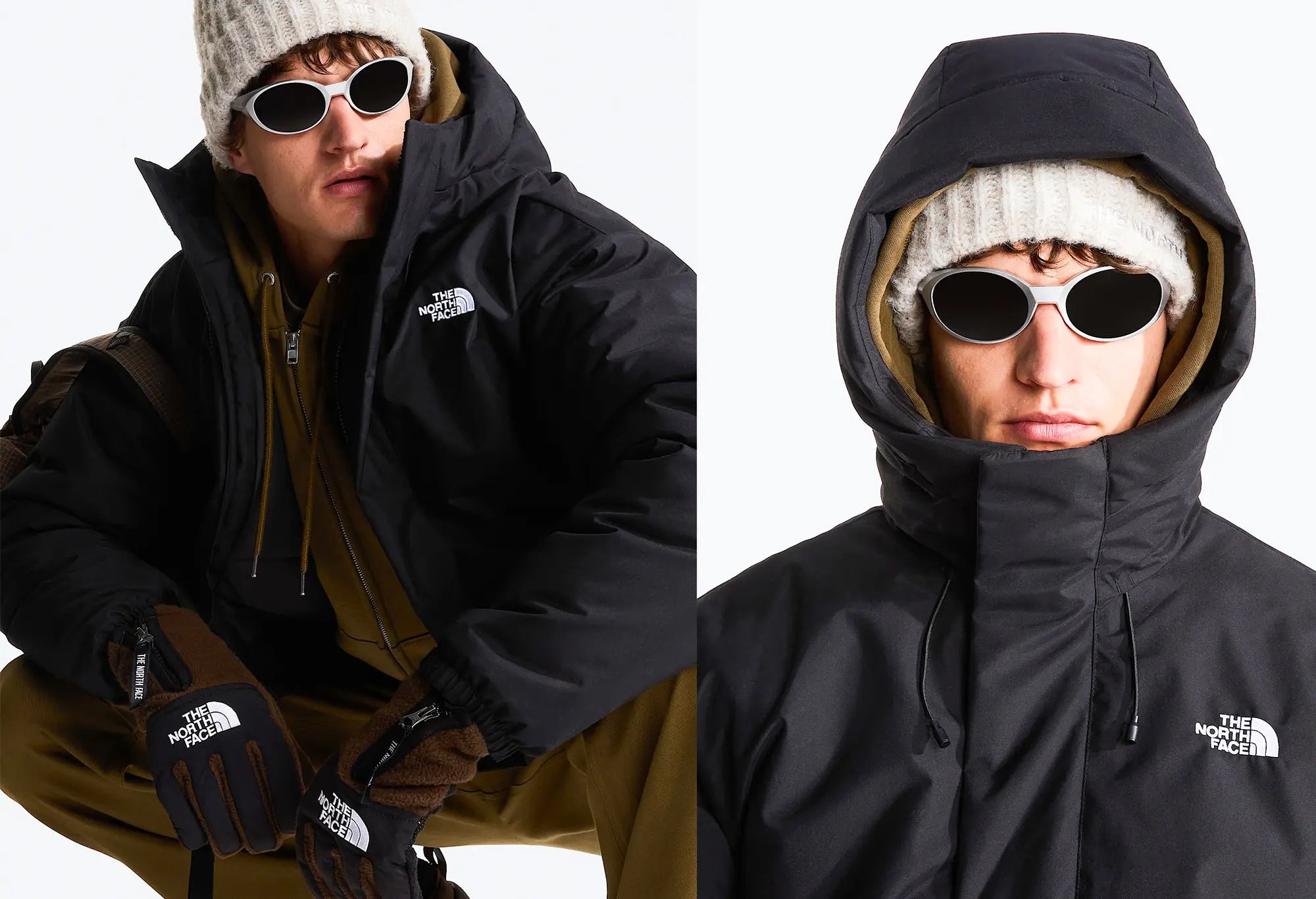 The North Face Veste Doudoune oversize - Black - The North Face