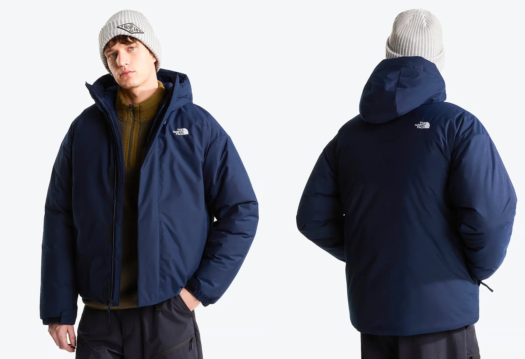 The North Face Veste Doudoune oversize - Summit Navy - The North Face