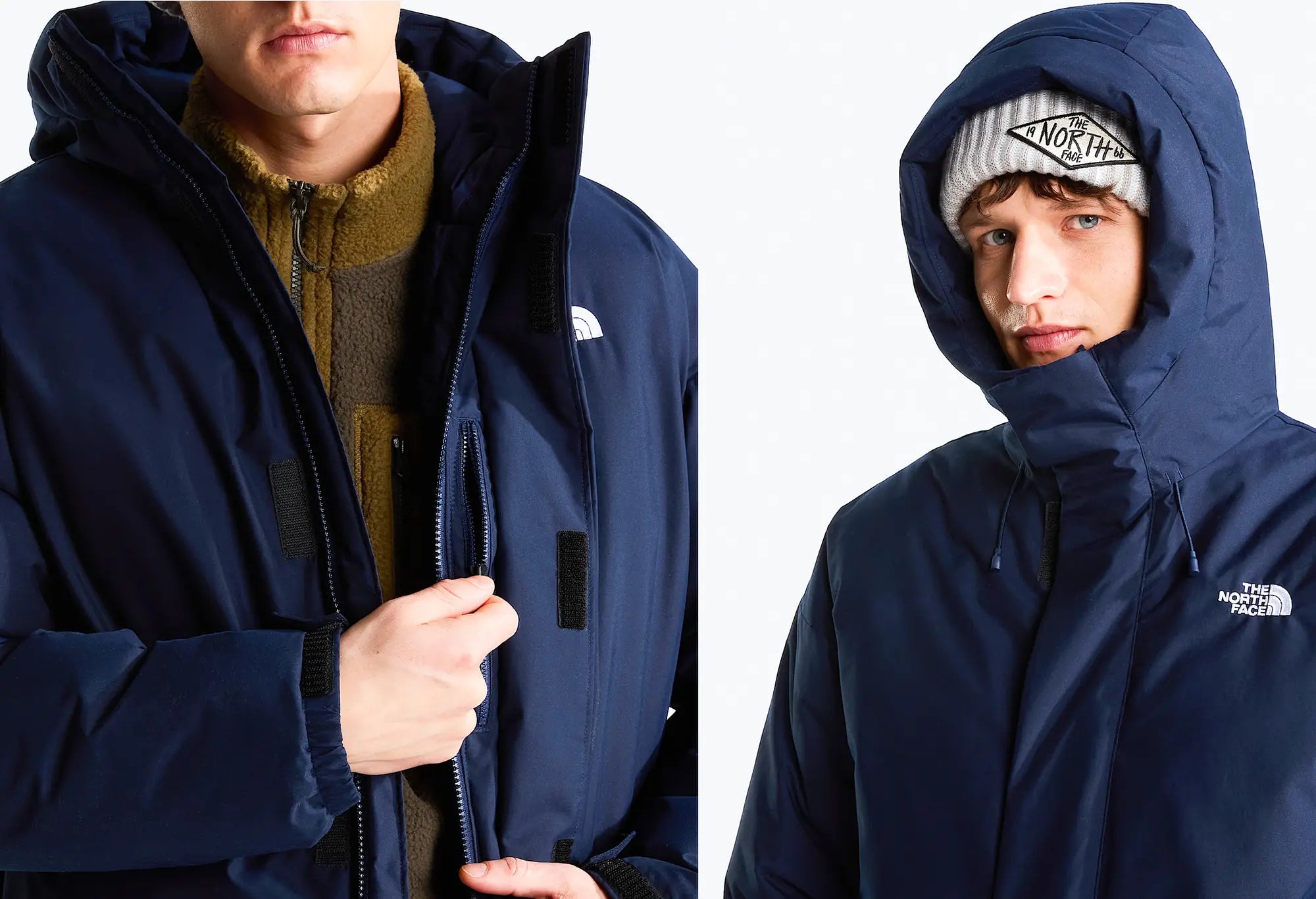 The North Face Veste Doudoune oversize - Summit Navy - The North Face