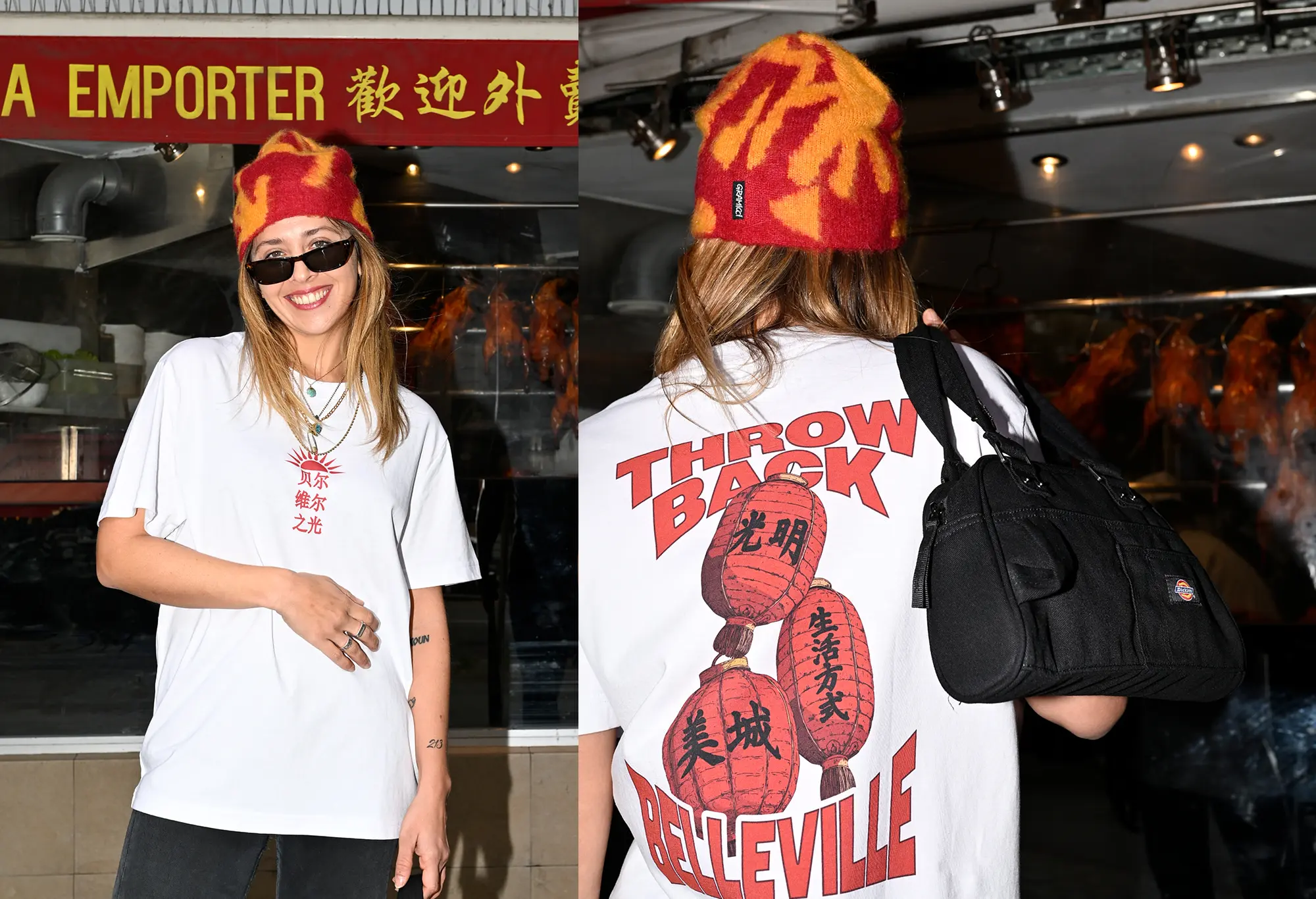 Throwback Belleville 'Lanternes' T-Shirt Unisex Throwback