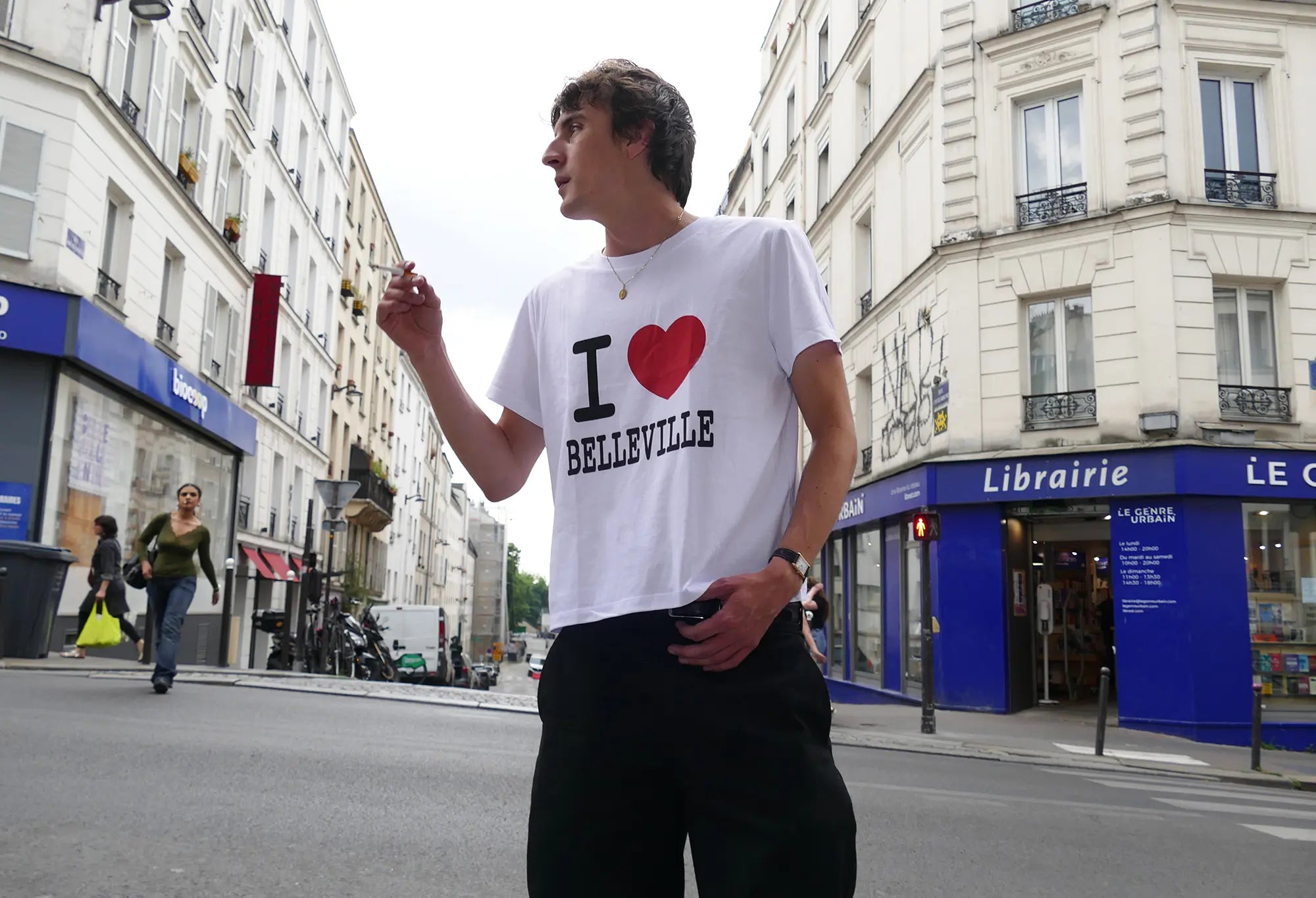Throwback T-Shirt 'I LOVE BELLEVILLE' Throwback