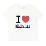 Throwback T-Shirt 'I LOVE BELLEVILLE' Throwback