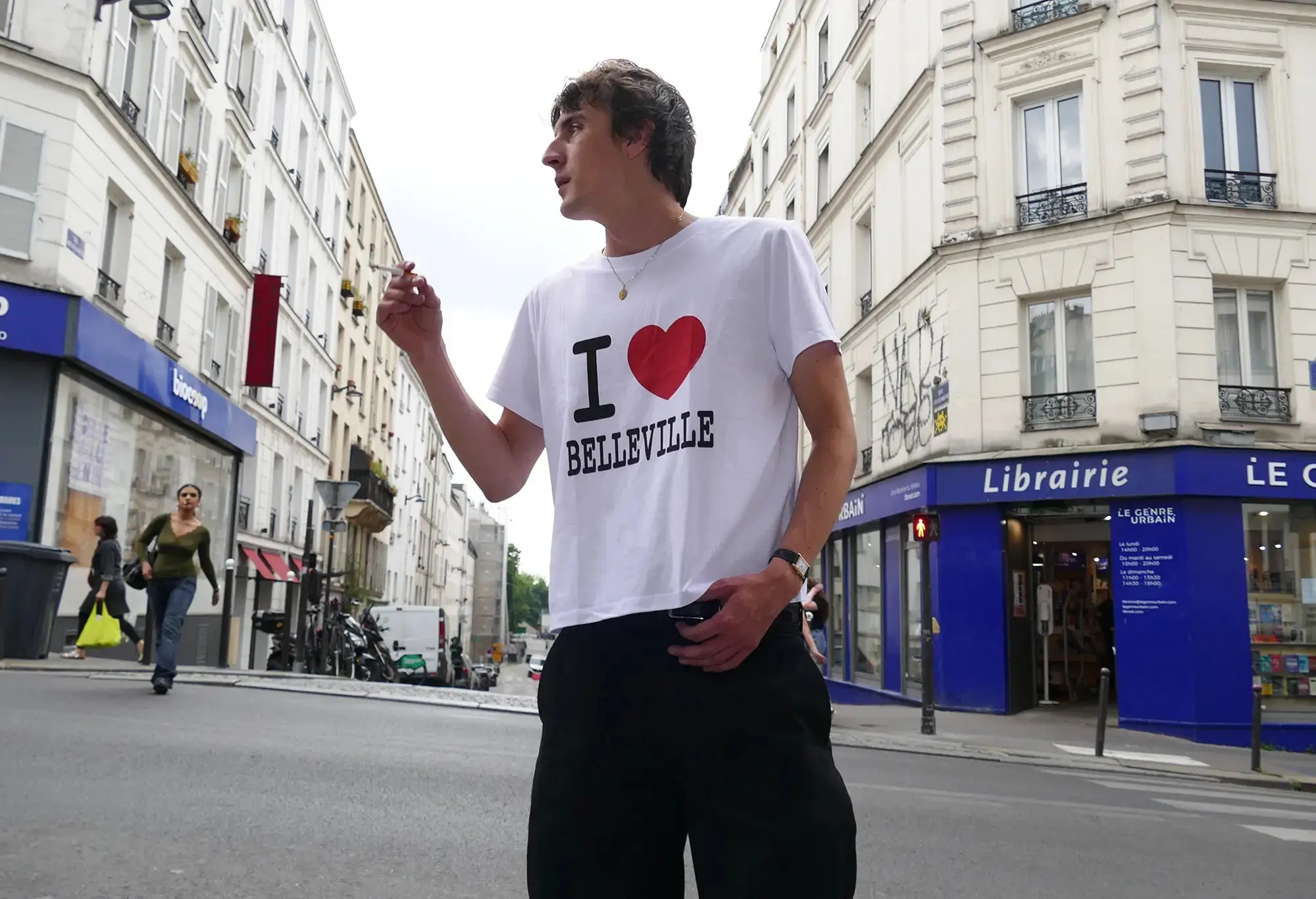 Throwback T-Shirt 'I LOVE BELLEVILLE' Throwback