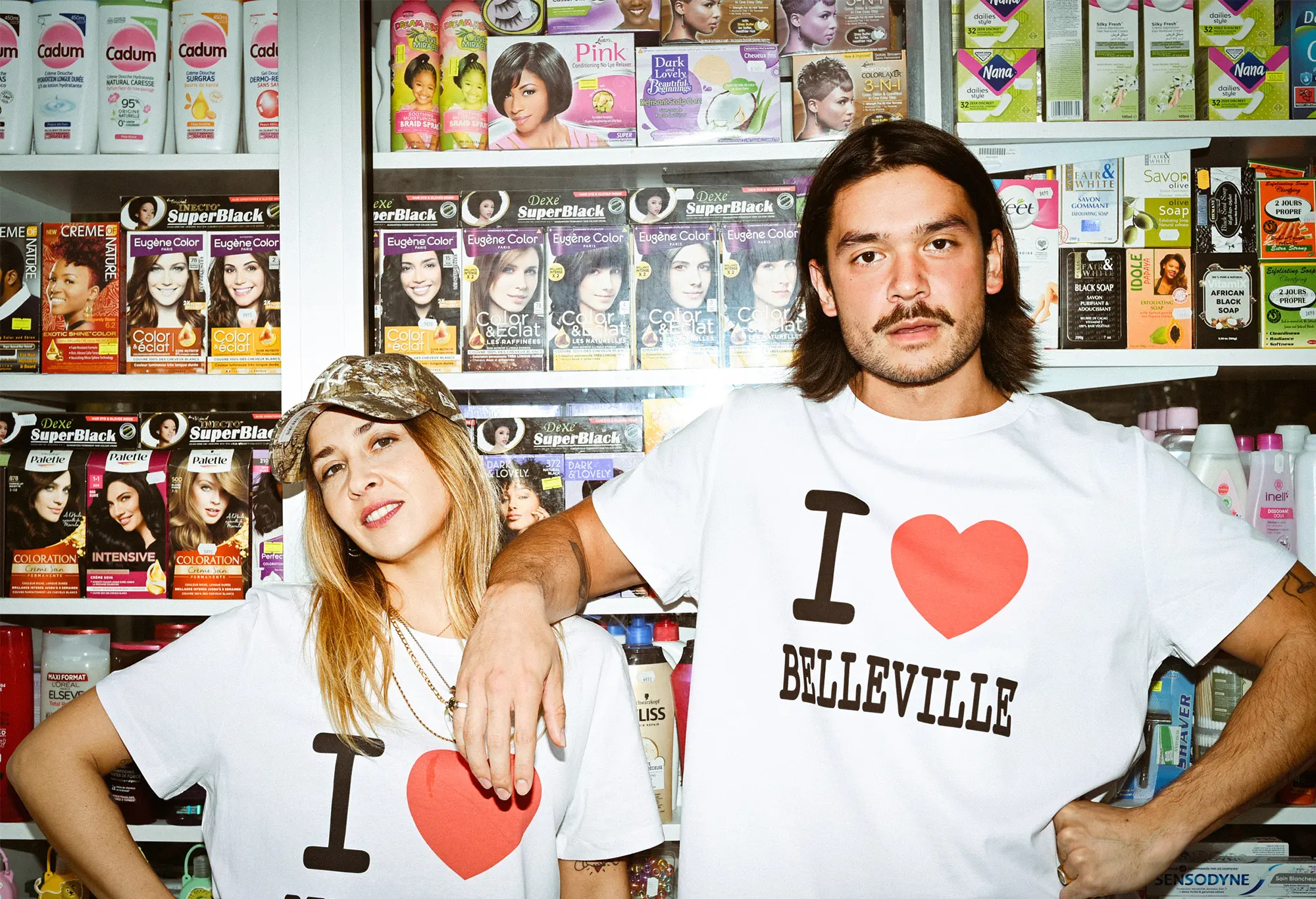 Throwback T-Shirt 'I LOVE BELLEVILLE' Throwback