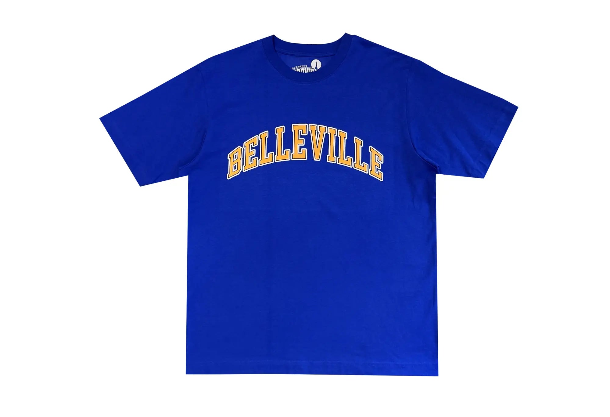 Throwback T-Shirt bleu 'Belleville' Throwback