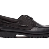 Timberland Authentic 3 Eye boat Shoe Black Timberland