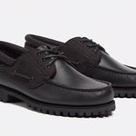 Timberland Authentic 3 Eye boat Shoe Black Timberland