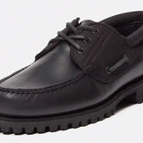 Timberland Authentic 3 Eye boat Shoe Black Timberland