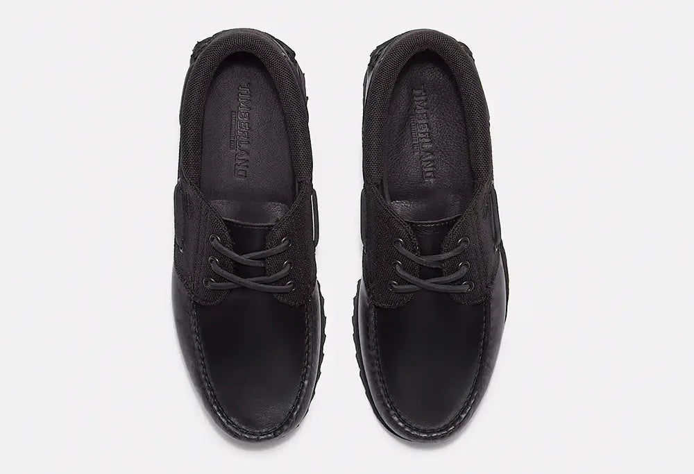 Timberland Authentic 3 Eye boat Shoe Black Timberland