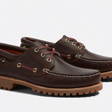 Timberland Authentic 3 Eye boat Shoe Brown Timberland