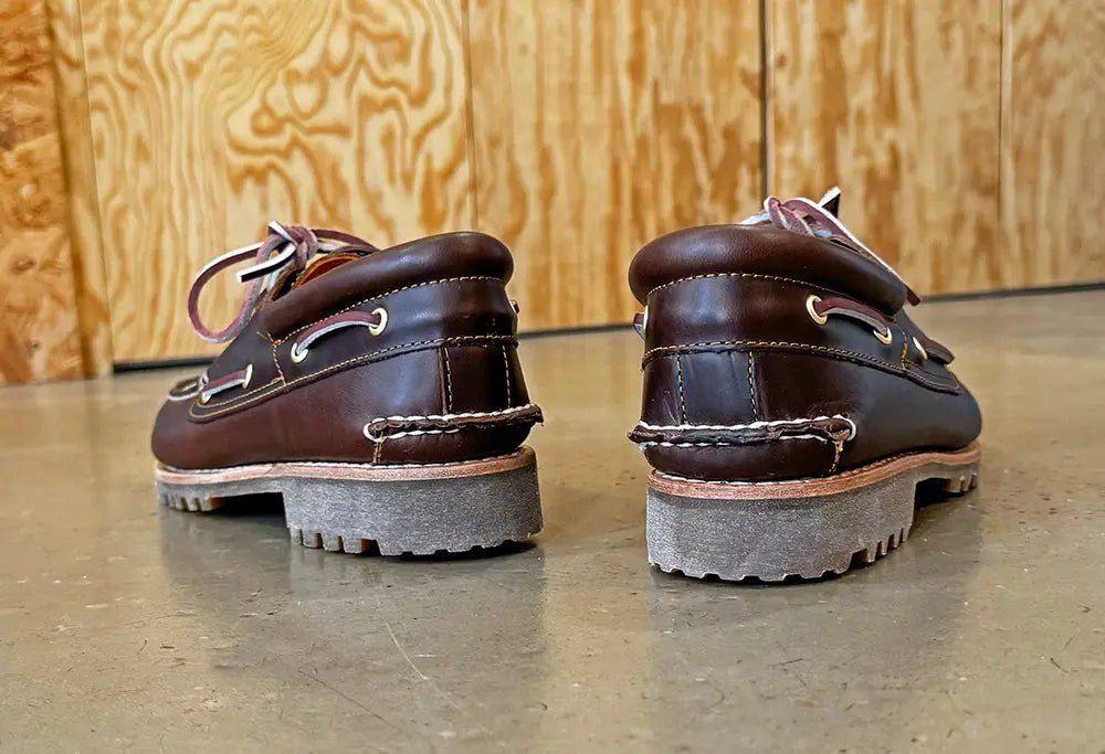 Timberland Authentic 3 Eye boat Shoe Brown Timberland