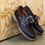 Timberland Authentic 3 Eye boat Shoe Brown Timberland