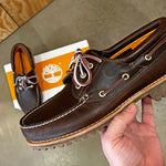 Timberland Authentic 3 Eye boat Shoe Brown Timberland