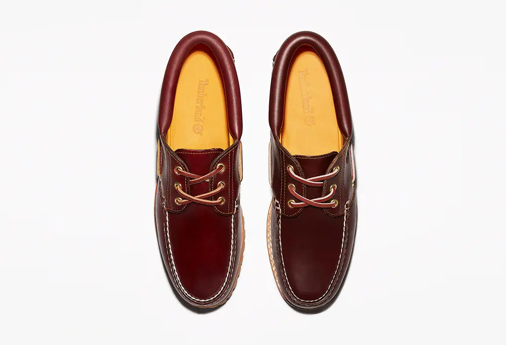 Timberland Authentic 3 Eye boat Shoe Burgundy Timberland