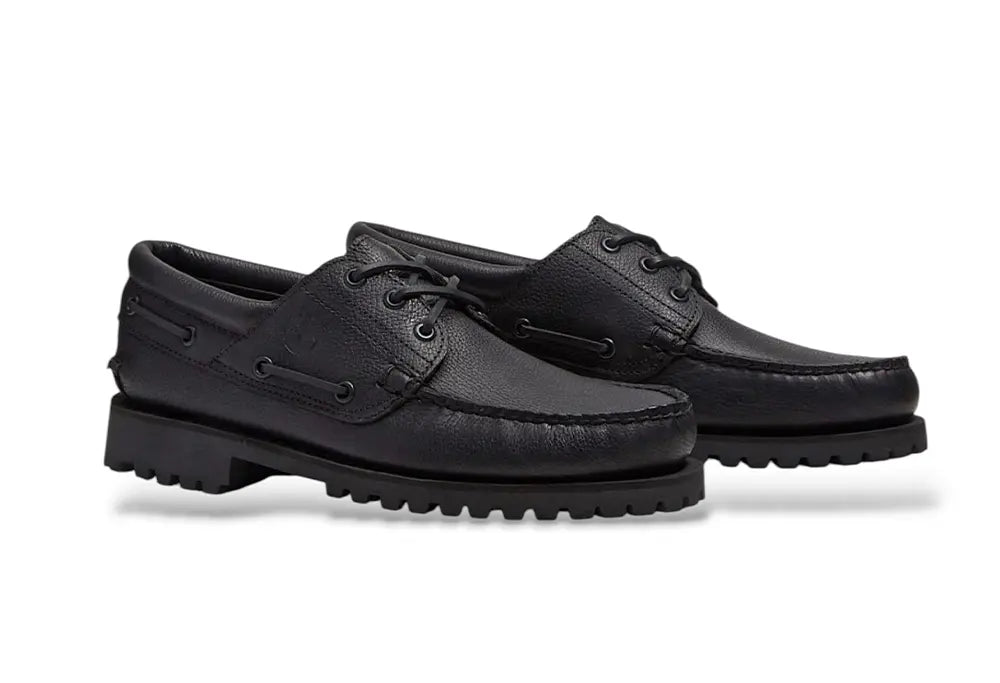 Timberland Authentic 3 Eye boat Shoe Noir Timberland