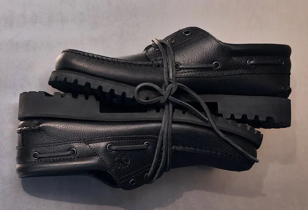 Timberland Authentic 3 Eye boat Shoe Noir Timberland