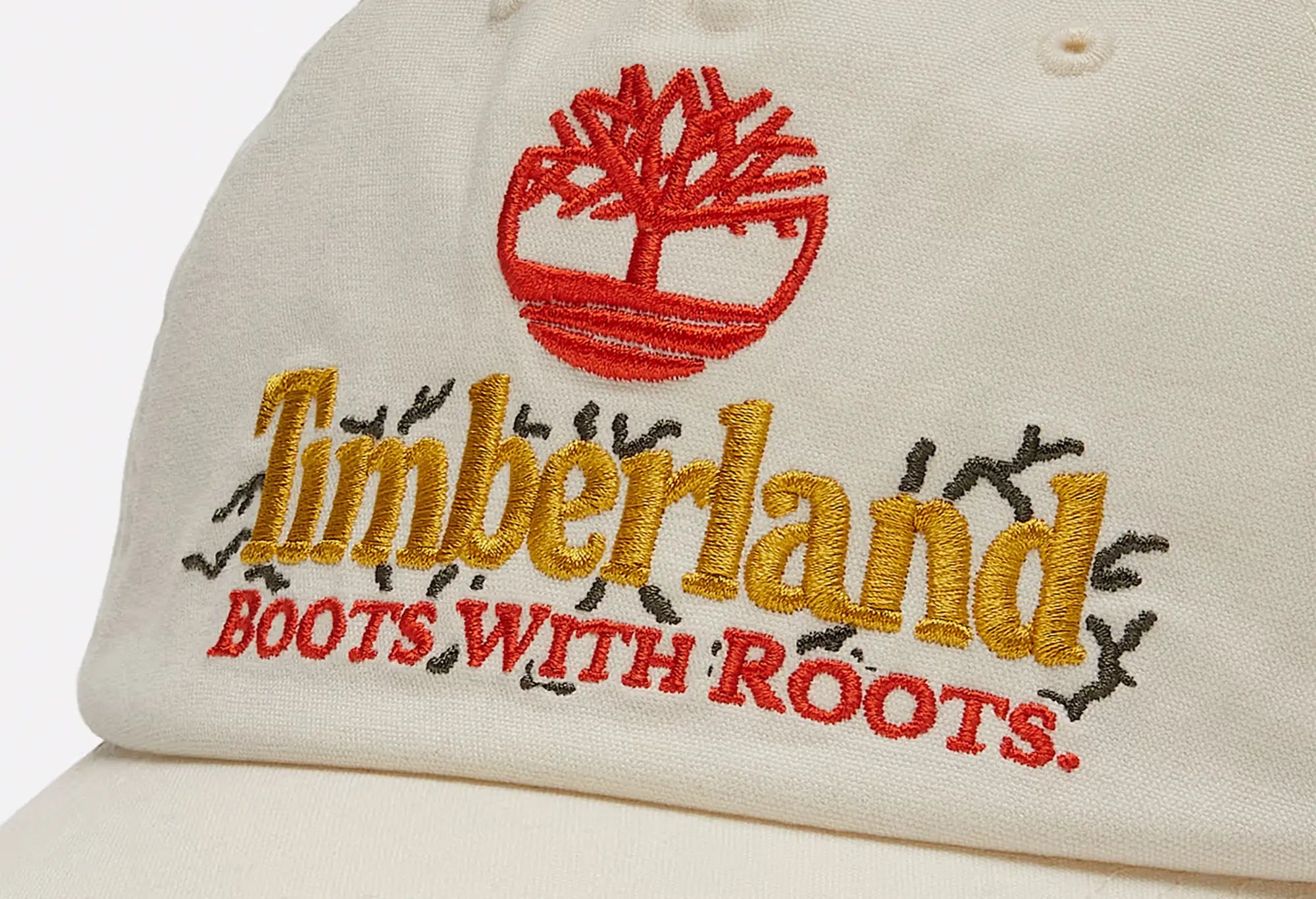 Timberland Casquette Boots With Roots unisexe blanc timberland