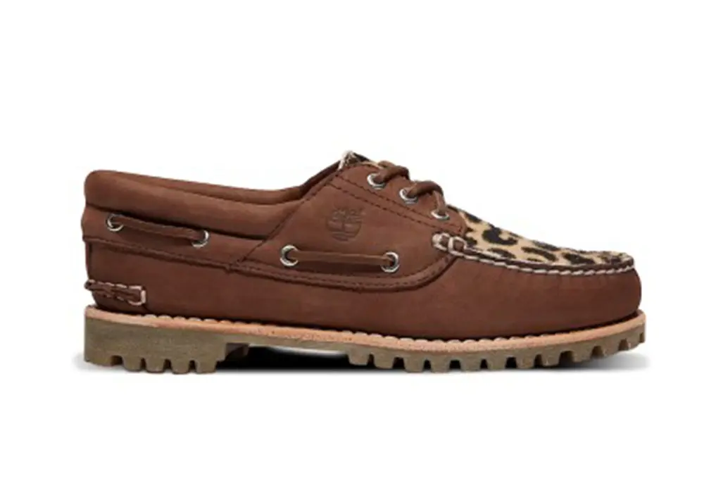 Timberland Chaussure 3 Eye Boat Leopard Timberland