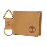 Timberland Ensemble Portefeuille et Porte-Clés Pliable Marron Timberland