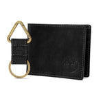 Timberland Ensemble Portefeuille et Porte-Clés Pliable Noir Timberland