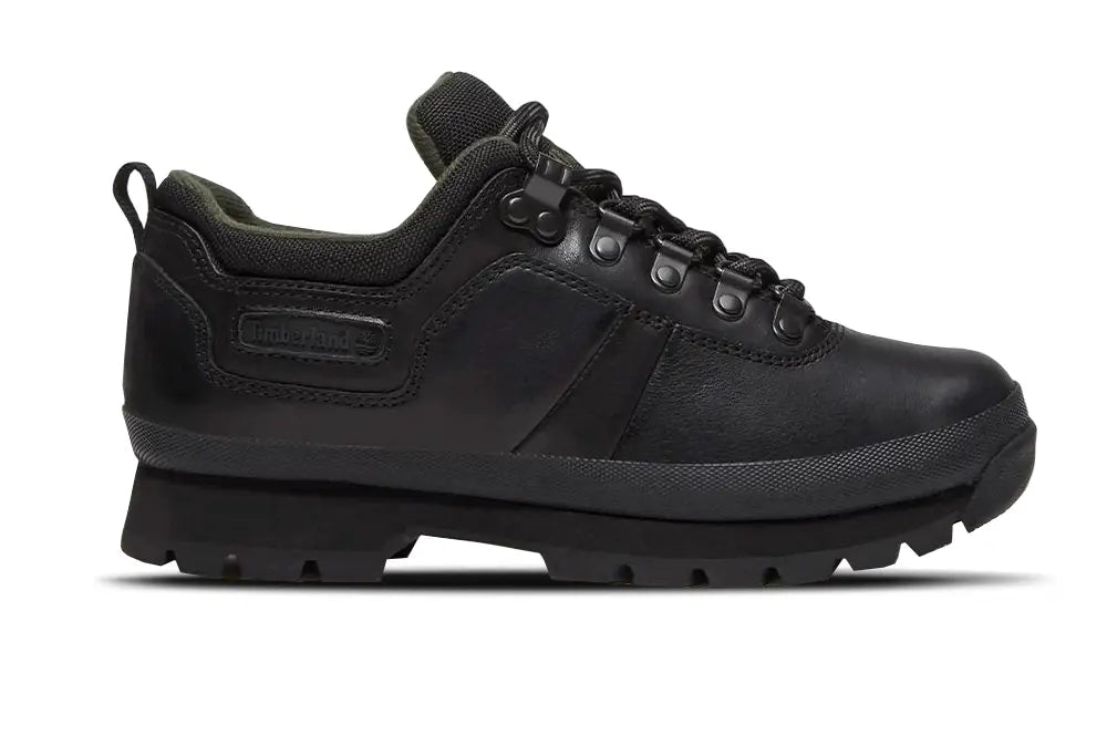 Timberland Euro Hiker Low - Black Leather - Timberland
