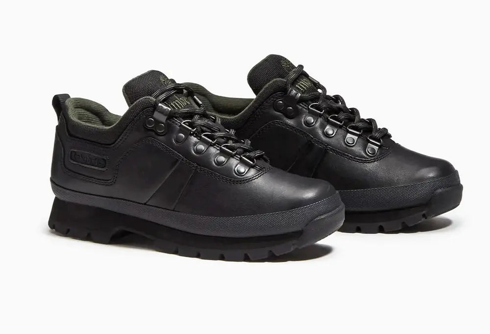 Timberland Euro Hiker Low - Black Leather - Timberland