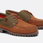 Timberland Authentic 3 Eye boat Medium Brown Nubuck Timberland