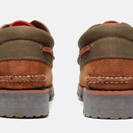 Timberland Authentic 3 Eye boat Medium Brown Nubuck Timberland