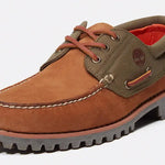 Timberland Authentic 3 Eye boat Medium Brown Nubuck Timberland