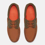 Timberland Authentic 3 Eye boat Medium Brown Nubuck Timberland